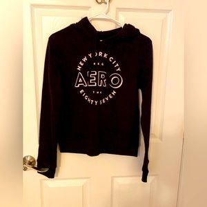 Aéropostale hoodie black small